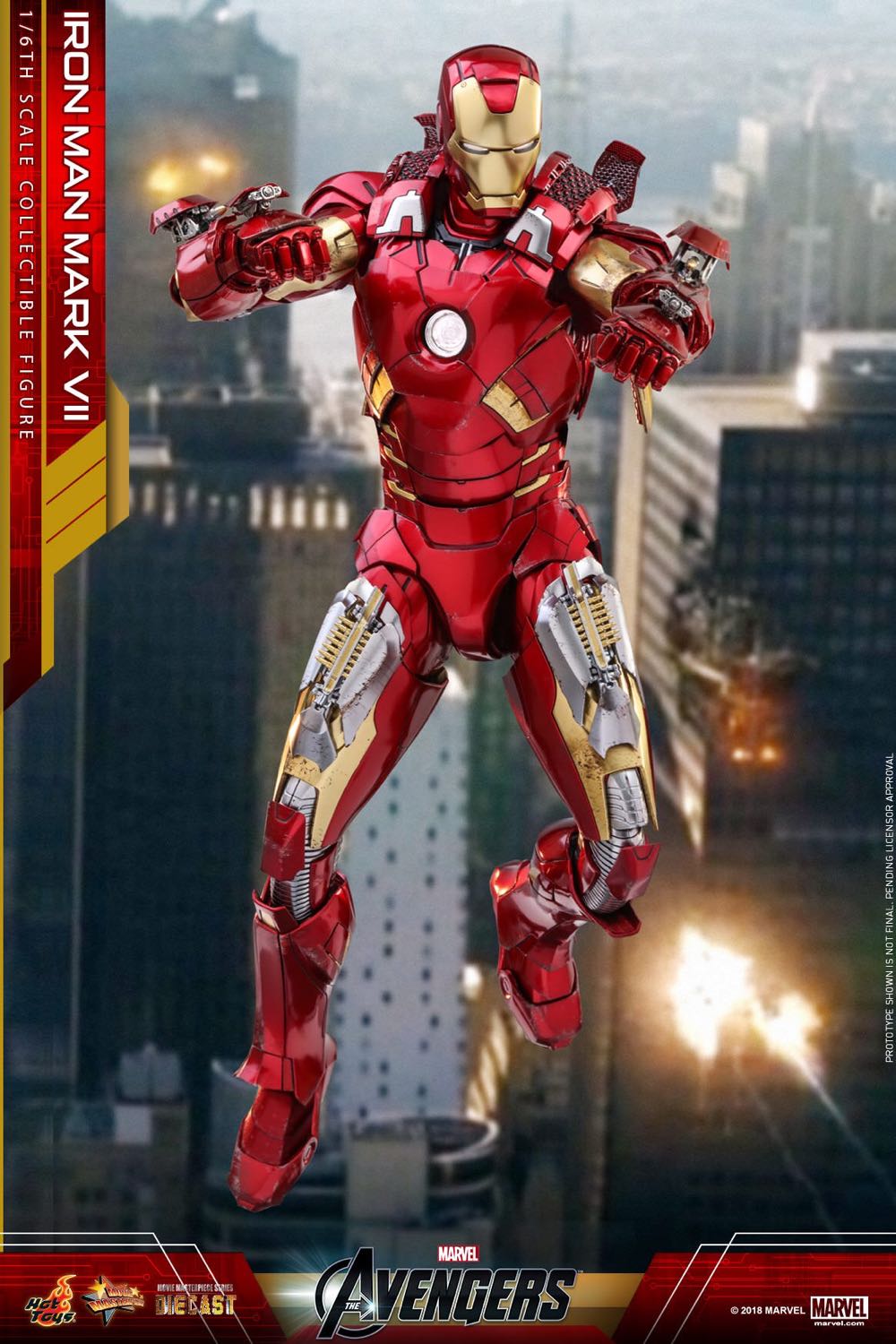 Hot Toys Iron Man VII 7 - Hot Toys (Avengers) action figure collectible [Barcode 4897011187464] - Main Image 3