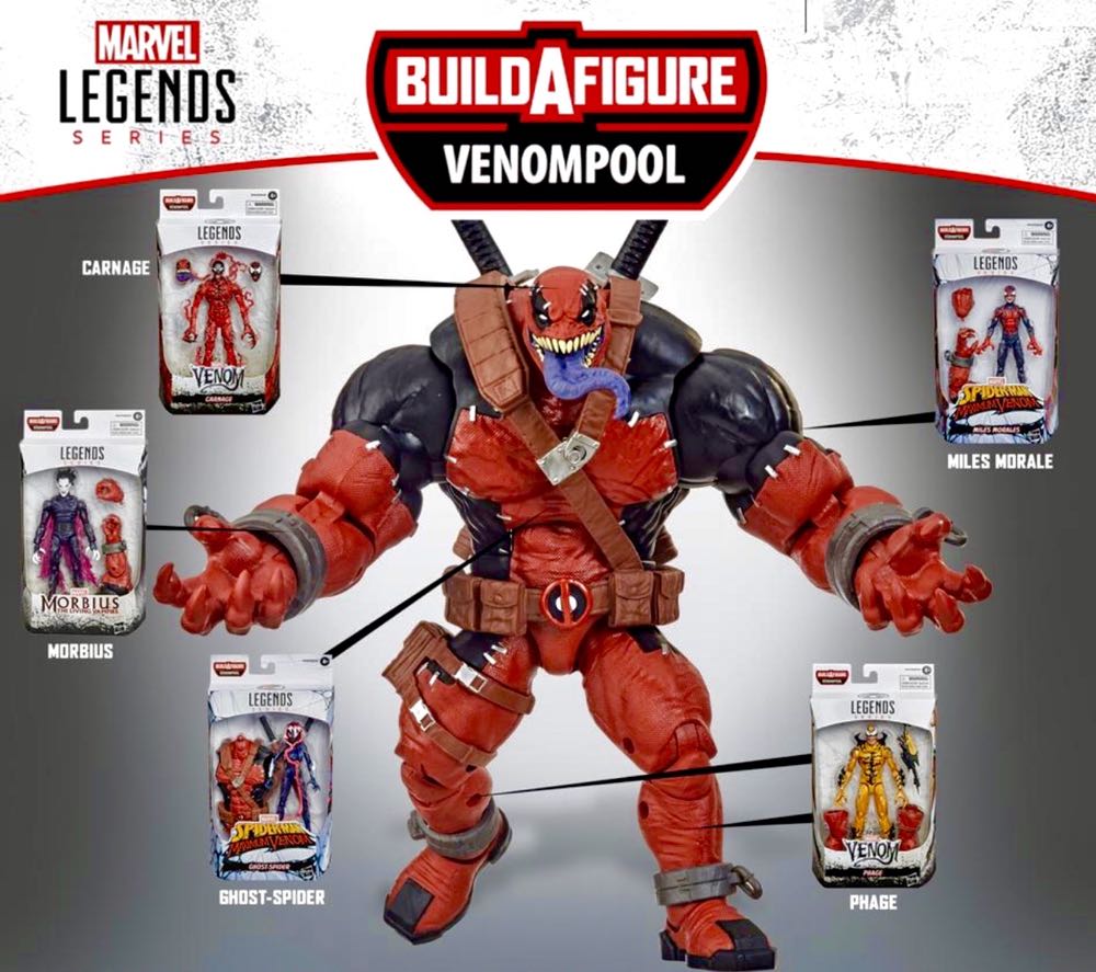 Marvel Legends Venomized Miles Morales - Hasbro (Spider-Man: Maximum Venom) action figure collectible - Main Image 2