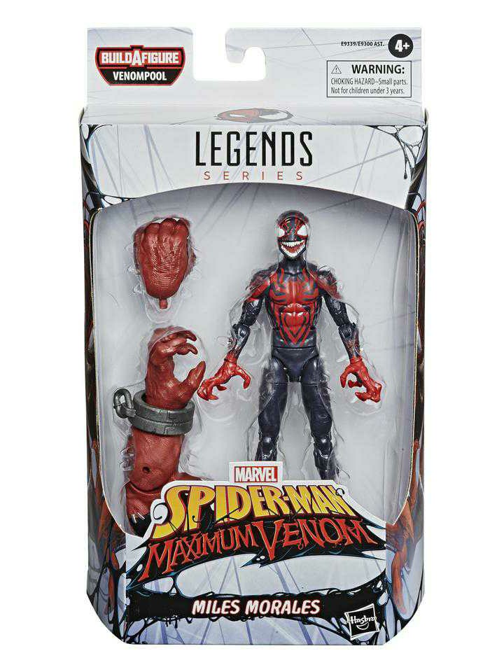 Marvel Legends Venomized Miles Morales - Hasbro (Spider-Man: Maximum Venom) action figure collectible - Main Image 3