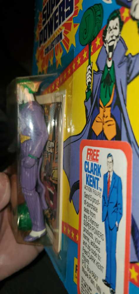 Super Powers Original 1984 - Joker - Kenner action figure collectible [Barcode 076281996004] - Main Image 2