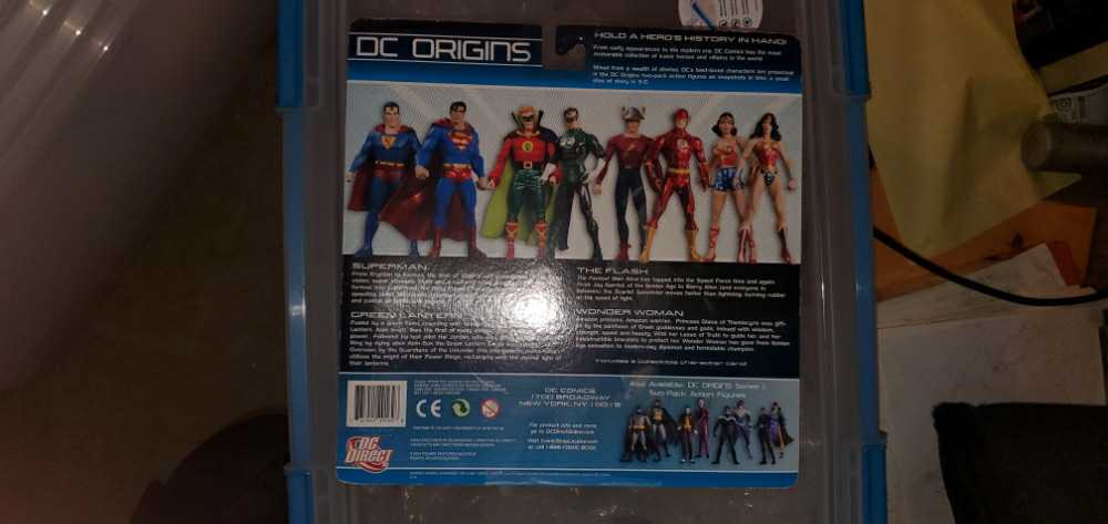 Dc Origins Green Lantern  action figure collectible [Barcode 761941291628] - Main Image 2