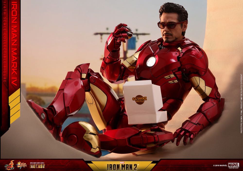 Iron Man Mark 4 - Hot Toys (Iron Man 2) action figure collectible - Main Image 2