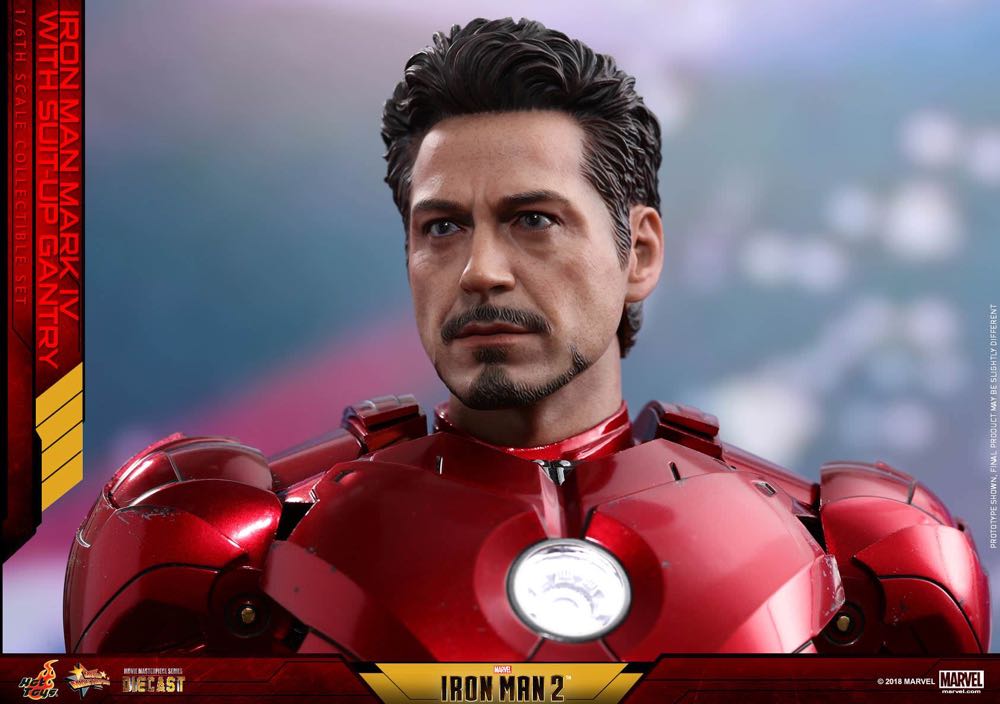 Iron Man Mark 4 - Hot Toys (Iron Man 2) action figure collectible - Main Image 3