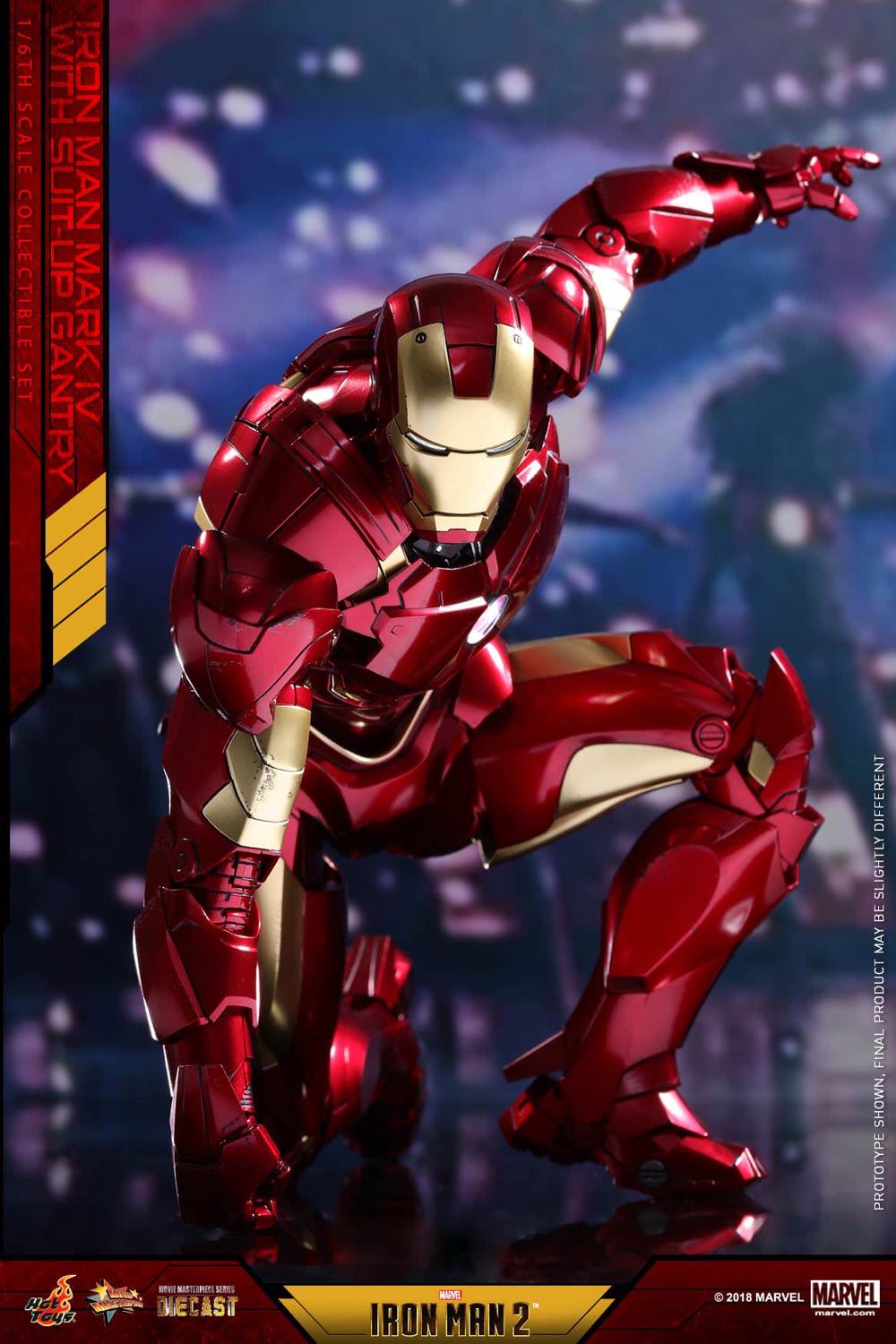 Iron Man Mark 4 - Hot Toys (Iron Man 2) action figure collectible - Main Image 4