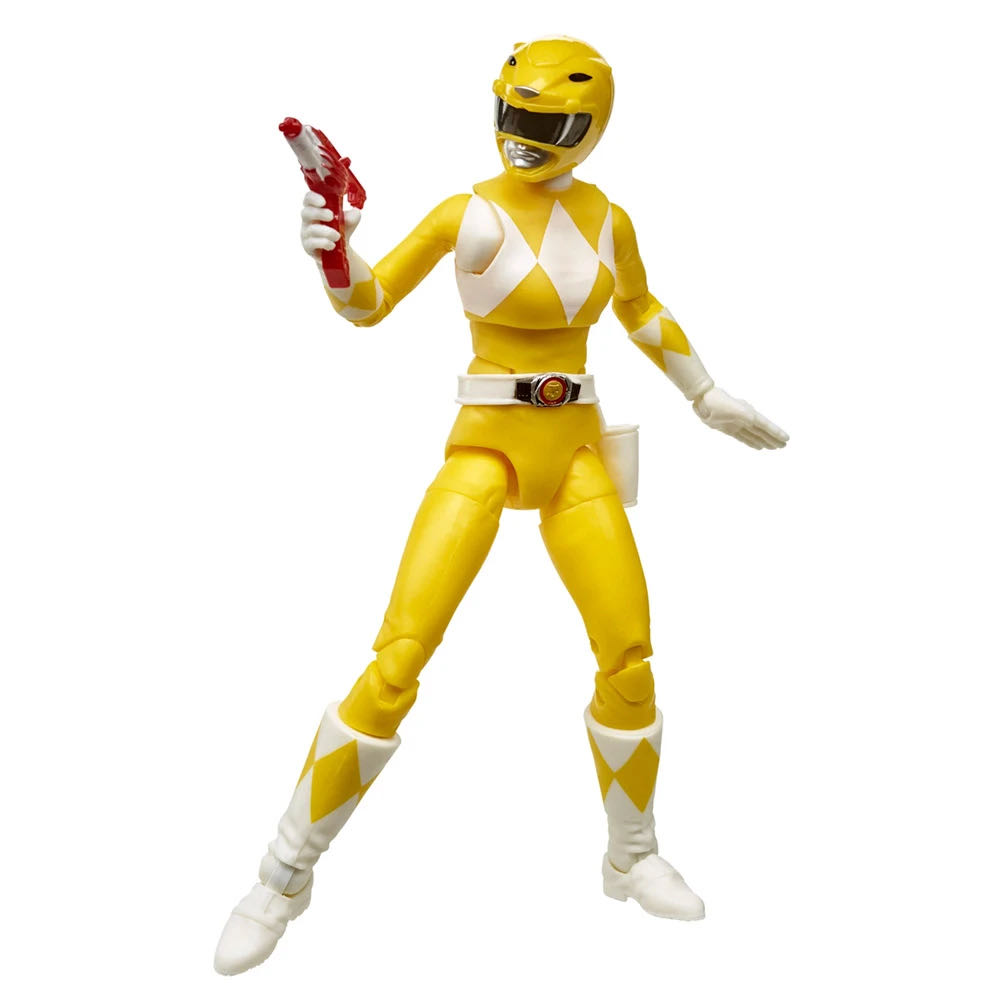 Yellow Ranger - Hasbro (MMPR) action figure collectible [Barcode 5010993692828] - Main Image 3