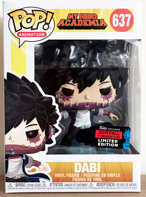 Dabi (My Hero Academia) 637 Fall Convention 2019  action figure collectible [Barcode 889698434027] - Main Image 2