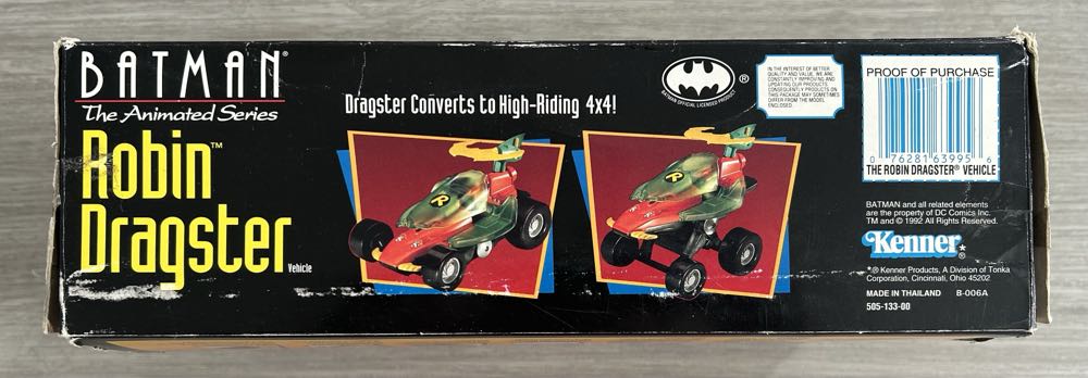 Robin Dragster - Kenner (Batman The Animated Series) action figure collectible [Barcode 076281639956] - Main Image 3