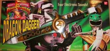 Dragon Dagger  - Bandai (Mighty Morphin Power Rangers) action figure collectible [Barcode 045557022518] - Main Image 2