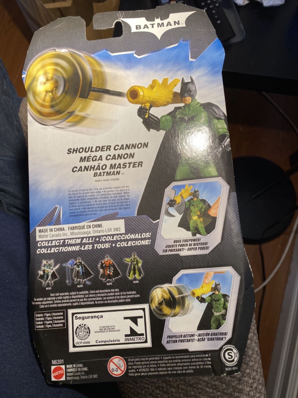 DK Dark Knight Batman Shoulder Cannon  action figure collectible - Main Image 2