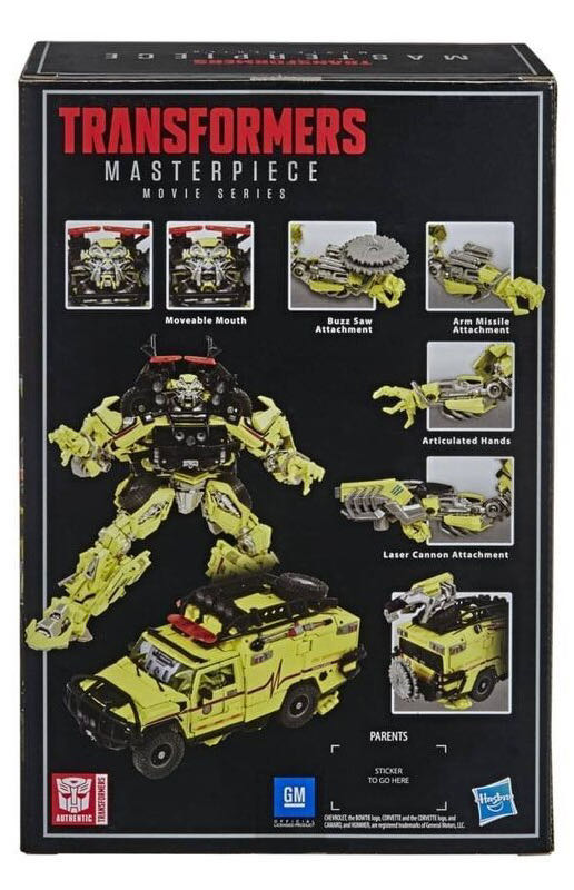 MPM-11 Autobot Ratchet (MPM-11) Movie Masterpiece - Hasbro / Takara Tomy (Masterpiece Movie Series: Transformers) action figure collectible [Barcode 630509927791] - Main Image 2