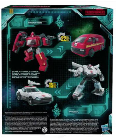 WFC-E31 Autobot Ironhide & Prowl ✅ - Hasbro (Transformers: WFC Trilogy Earthrise) action figure collectible [Barcode 5010993716883] - Main Image 2