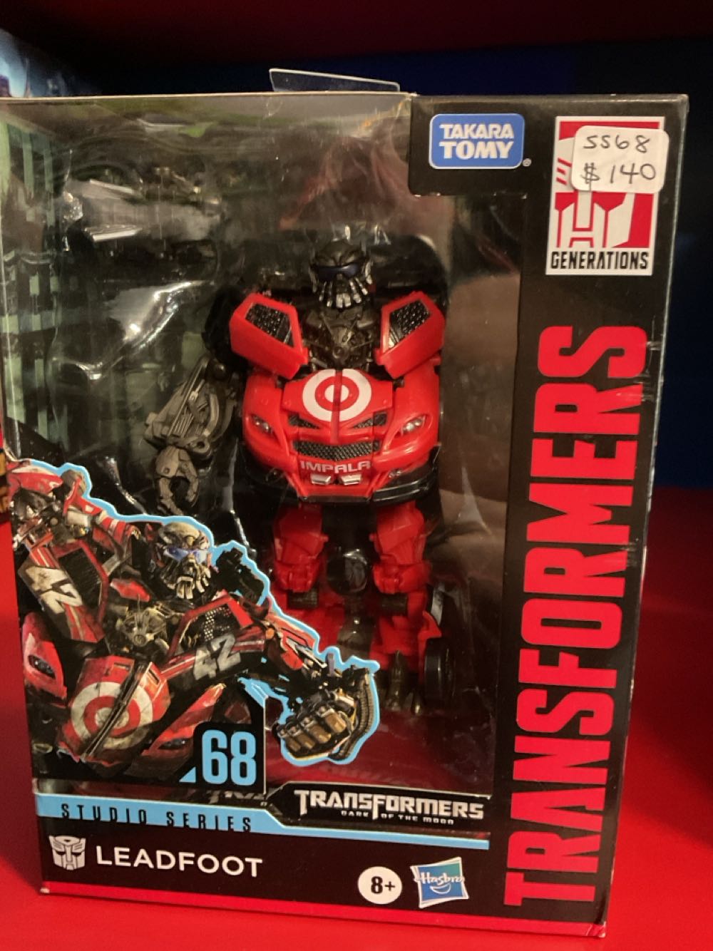Transformers Studio Series Leadfoot 68 Dark Of The Moon - Hasbro (Deluxe Class) action figure collectible [Barcode 5010993705207] - Main Image 3