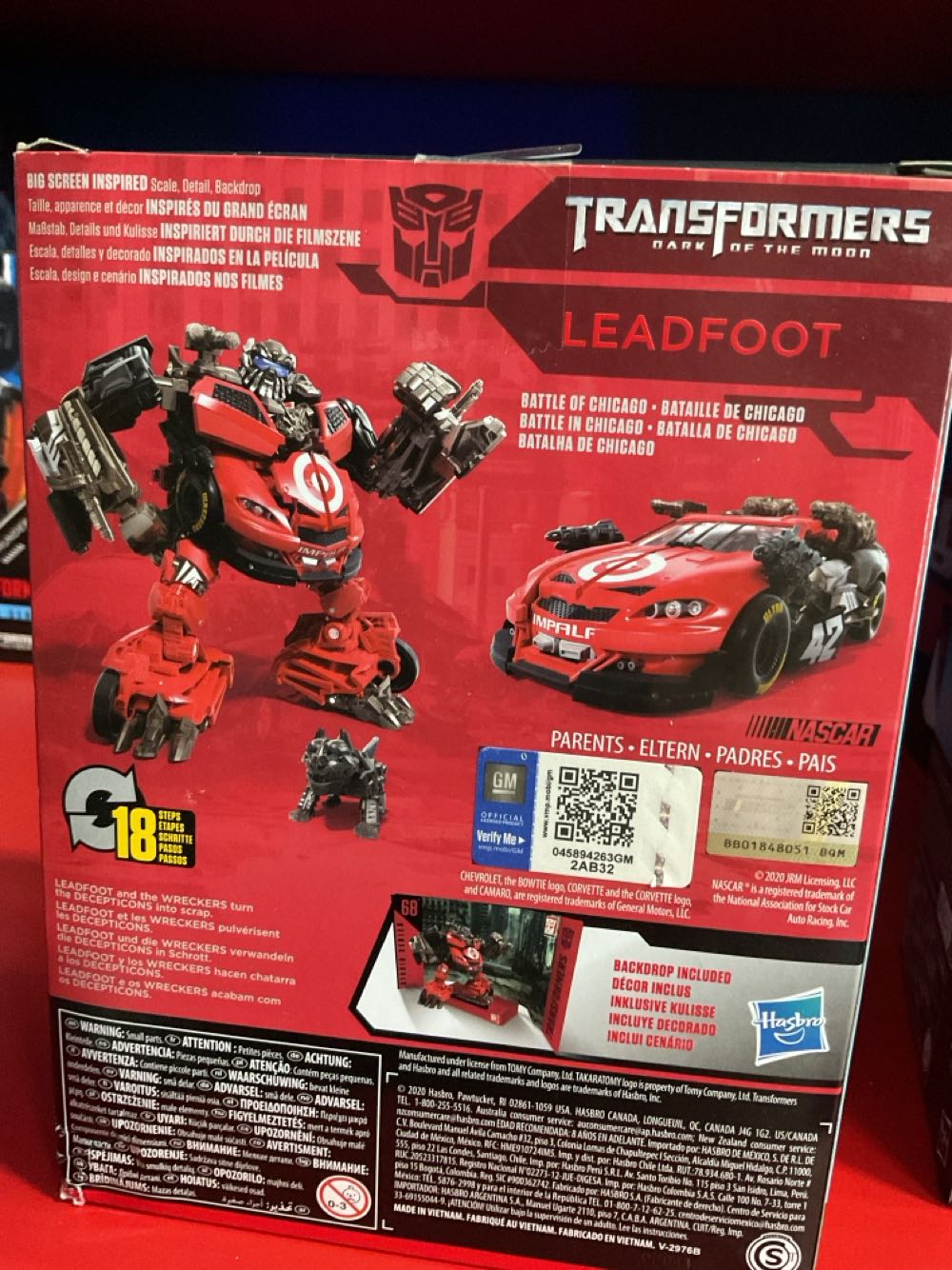 Transformers Studio Series Leadfoot 68 Dark Of The Moon - Hasbro (Deluxe Class) action figure collectible [Barcode 5010993705207] - Main Image 4