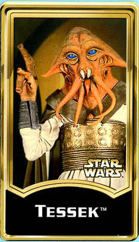 Tessek - Hasbro (Star Wars Power Of The Jedi) action figure collectible [Barcode 076930846391] - Main Image 4