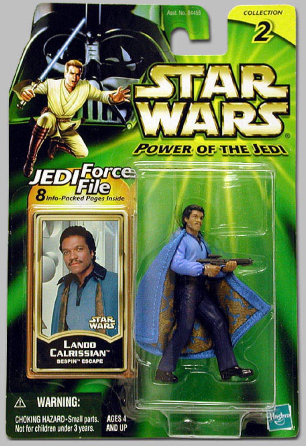 Lando Calrissian (Bespin Escape) - Hasbro ( POTJ ) (Power Of The Jedi ( 2000 - 2002 )) action figure collectible [Barcode 076930845899] - Main Image 1