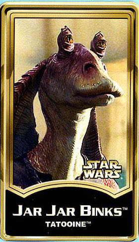 Jar Jar Binks (Tatooine) - Hasbro (Star Wars Power Of The Jedi) action figure collectible [Barcode 076930842676] - Main Image 4