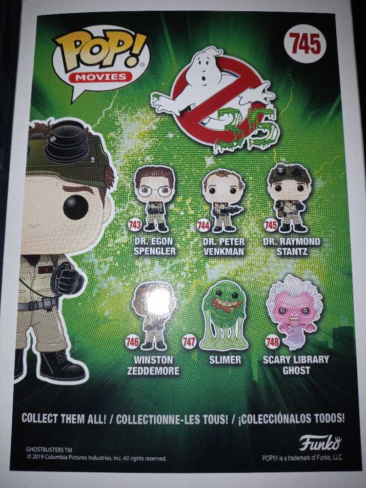 Funko Ghostbusters 745 Dr. Raymond Stantz - Funko (Ghostbusters) (Ghostbusters) action figure collectible [Barcode 889698393362] - Main Image 2