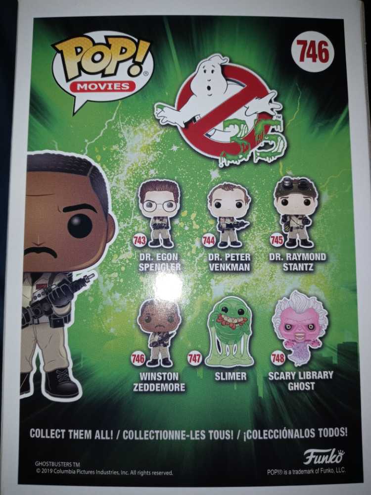 Ghostbusters: Winston Zeddemore #746 - Funko (Ghostbusters) action figure collectible [Barcode 889698393379] - Main Image 2