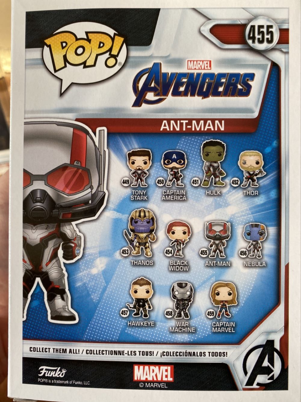Ant-Man “Avengers Endgame”  action figure collectible [Barcode 889698366663] - Main Image 2