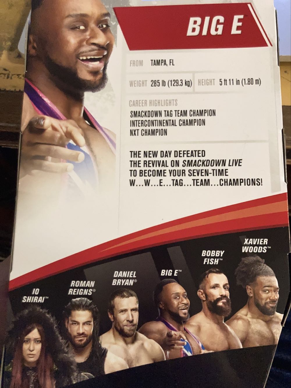 Big E - Mattel Wwe (WWE Elite 79) action figure collectible [Barcode 887961833911] - Main Image 2