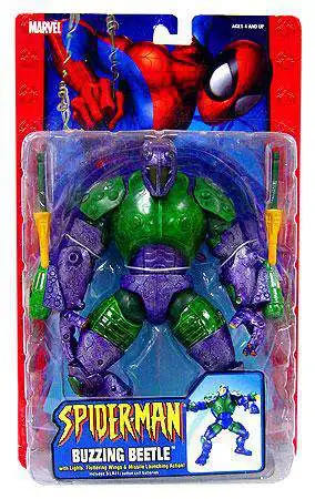 Spider-Man Buzzing Beetle - Toy Biz (Spider-Man) action figure collectible [Barcode 086892721742] - Main Image 3
