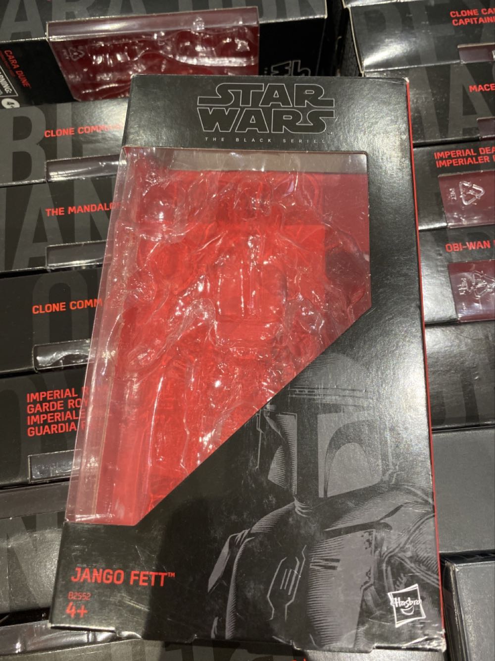 Jango Fett - Red Line #15 - Hasbro (Star Wars) action figure collectible [Barcode 5010994916589] - Main Image 2