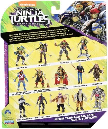 Michelangelo - Playmates Toys (TMNT Out of The Shadows) action figure collectible [Barcode 8056379001515] - Main Image 2