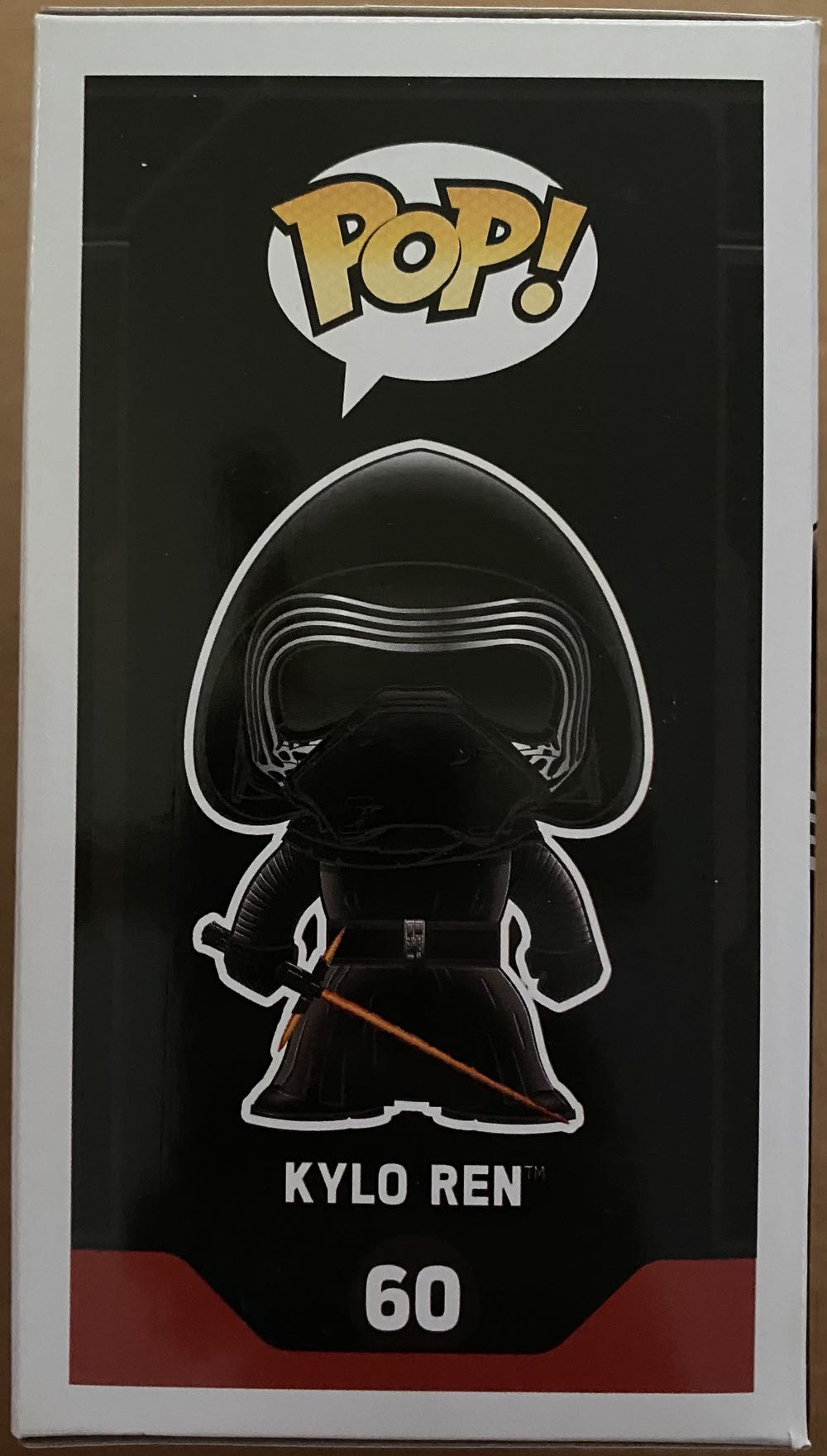 Pop! Star Wars (The Force Awakens): #60 Kylo Ren (Hooded) - Funko (star wars the force awakens) action figure collectible [Barcode 849803062279] - Main Image 2