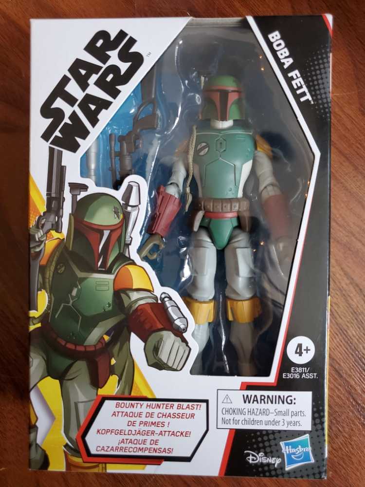 Star Wars Galaxy of Adventures Boba Fett - Hasbro (Star Wars Galaxy of Adventures) action figure collectible [Barcode 630509938834] - Main Image 2