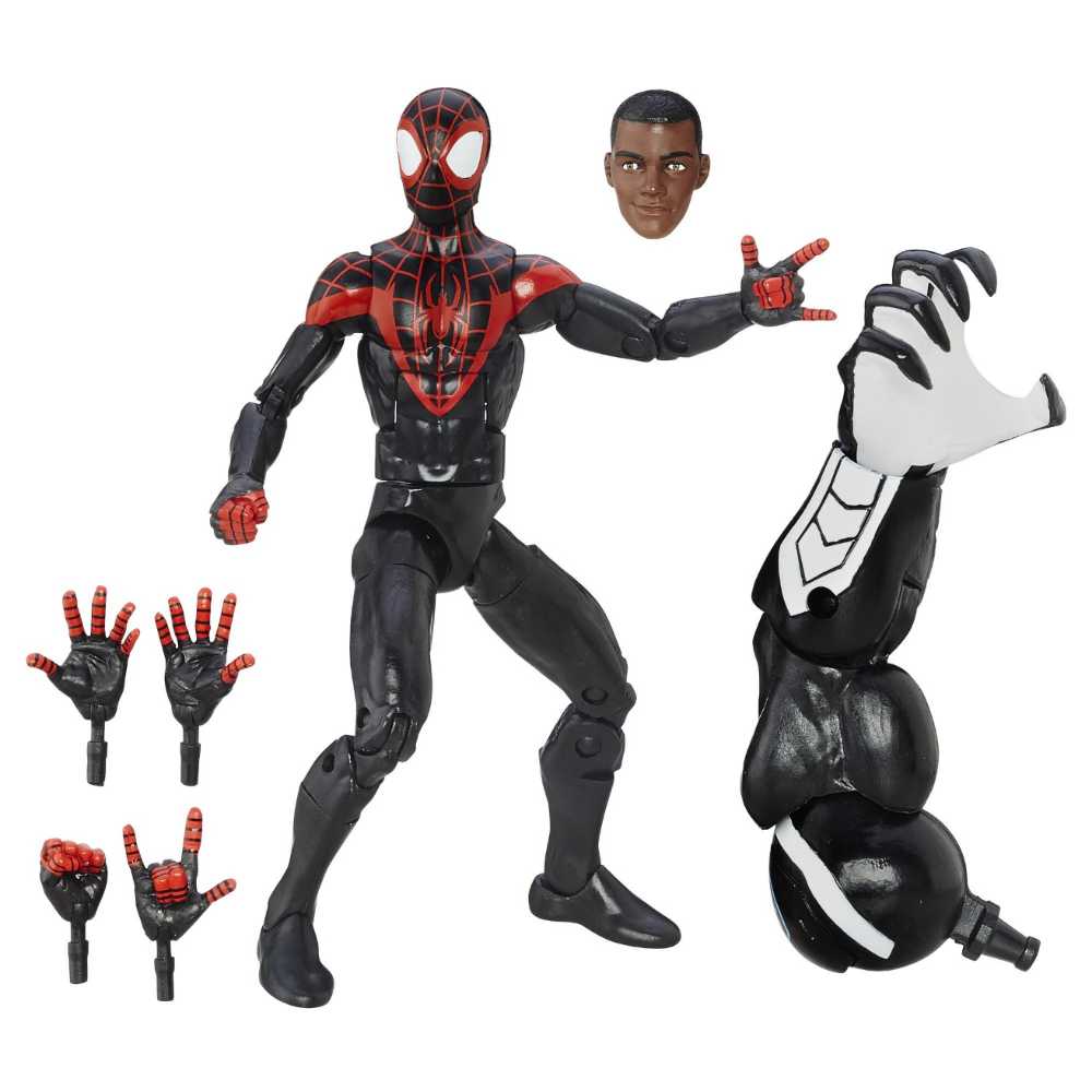 ☑️SELL Miles Morales (Ultimate Spider-Man) - Hasbro (Venom BAF Wave) action figure collectible [Barcode 630509402663] - Main Image 3
