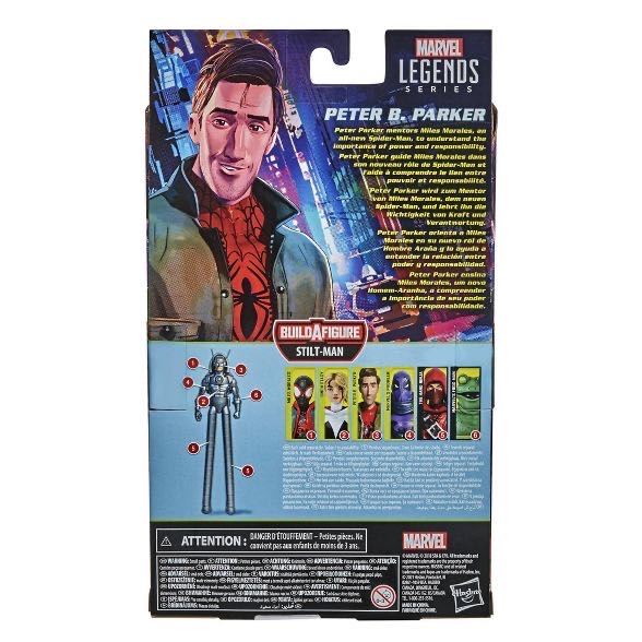 📝SELL Peter B. Parker (Into The Spider-Verse) - Hasbro (Stilt-Man BaF Wave) action figure collectible [Barcode 5010993786428] - Main Image 2
