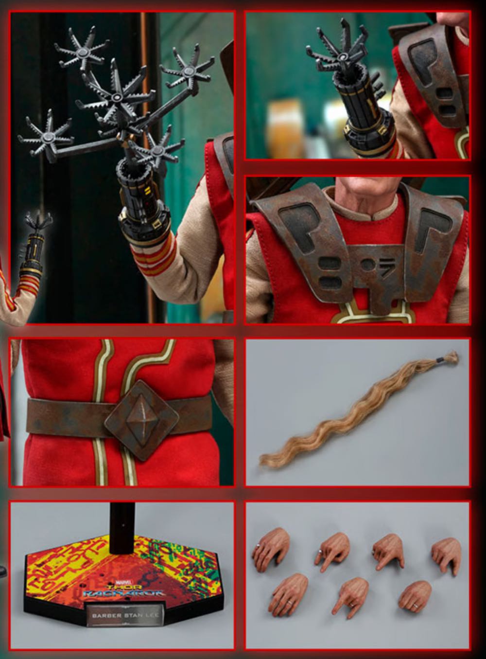 Stan Lee (Thor: Ragnarok) - Hot Toys (MARVEL) action figure collectible - Main Image 4