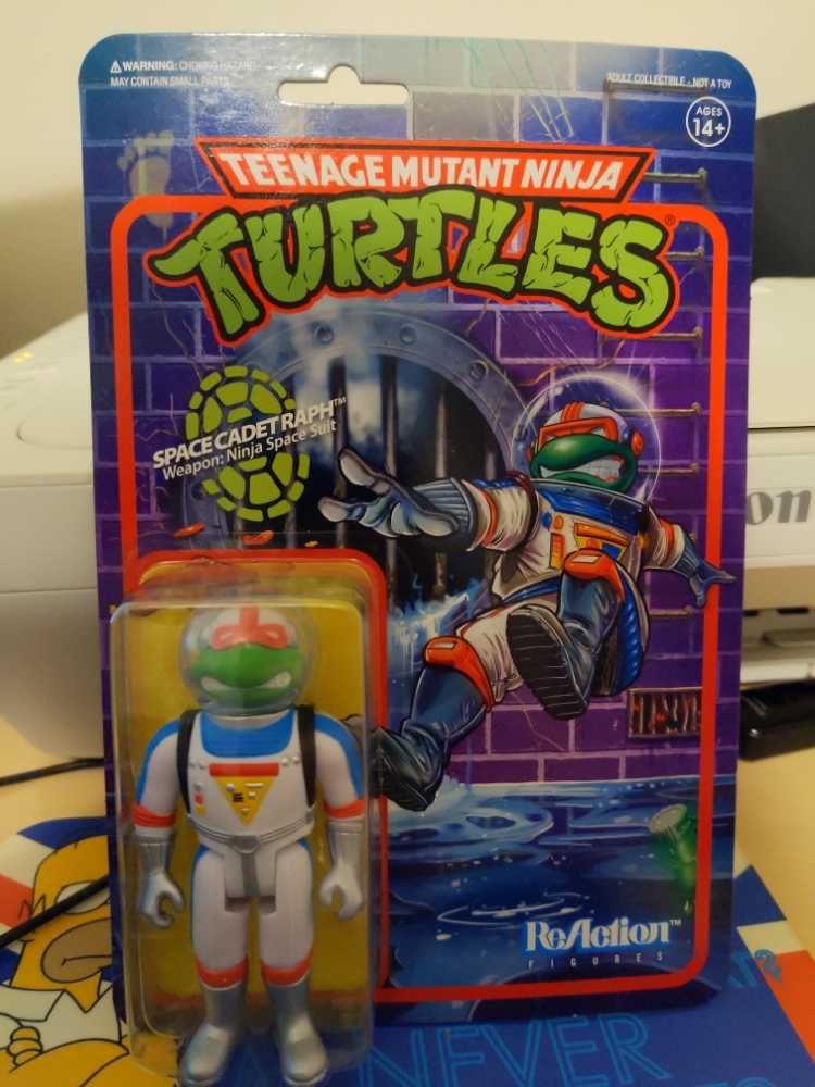 TMNT Super 7 Reaction Space Cadet Raph - Super 7 / ReAction Figures (Teenage Mutant Ninja Turtles: ReAction Figures) action figure collectible [Barcode 840049807341] - Main Image 1