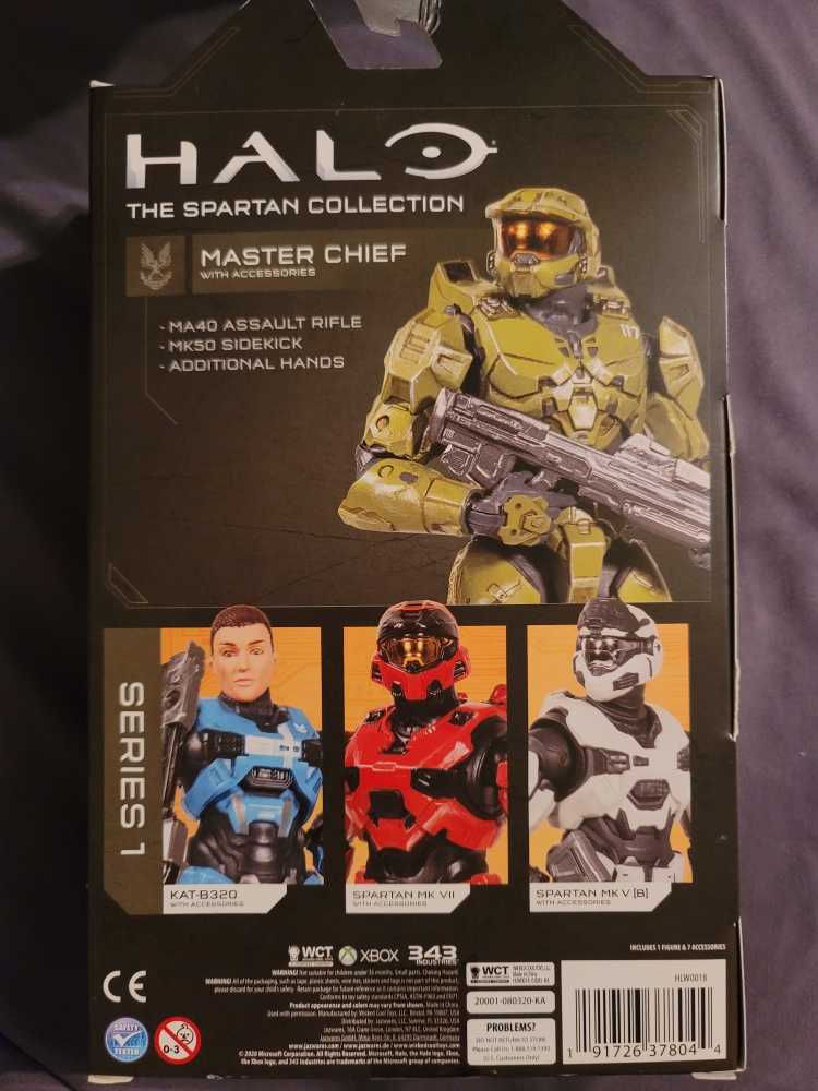 Master Chief - Jazwares (Halo Infinite) action figure collectible [Barcode 191726378044] - Main Image 4