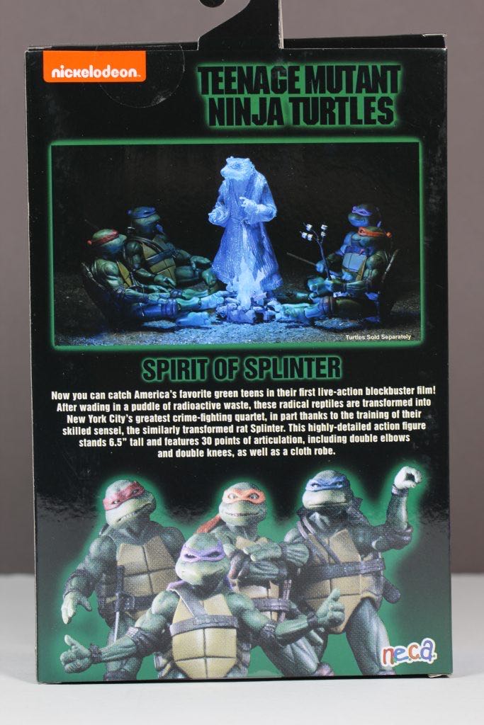 Spirit Of Splinter - NECA, Inc. (Teenage Mutant Ninja Turtles: The Movie) action figure collectible [Barcode 634482541135] - Main Image 2