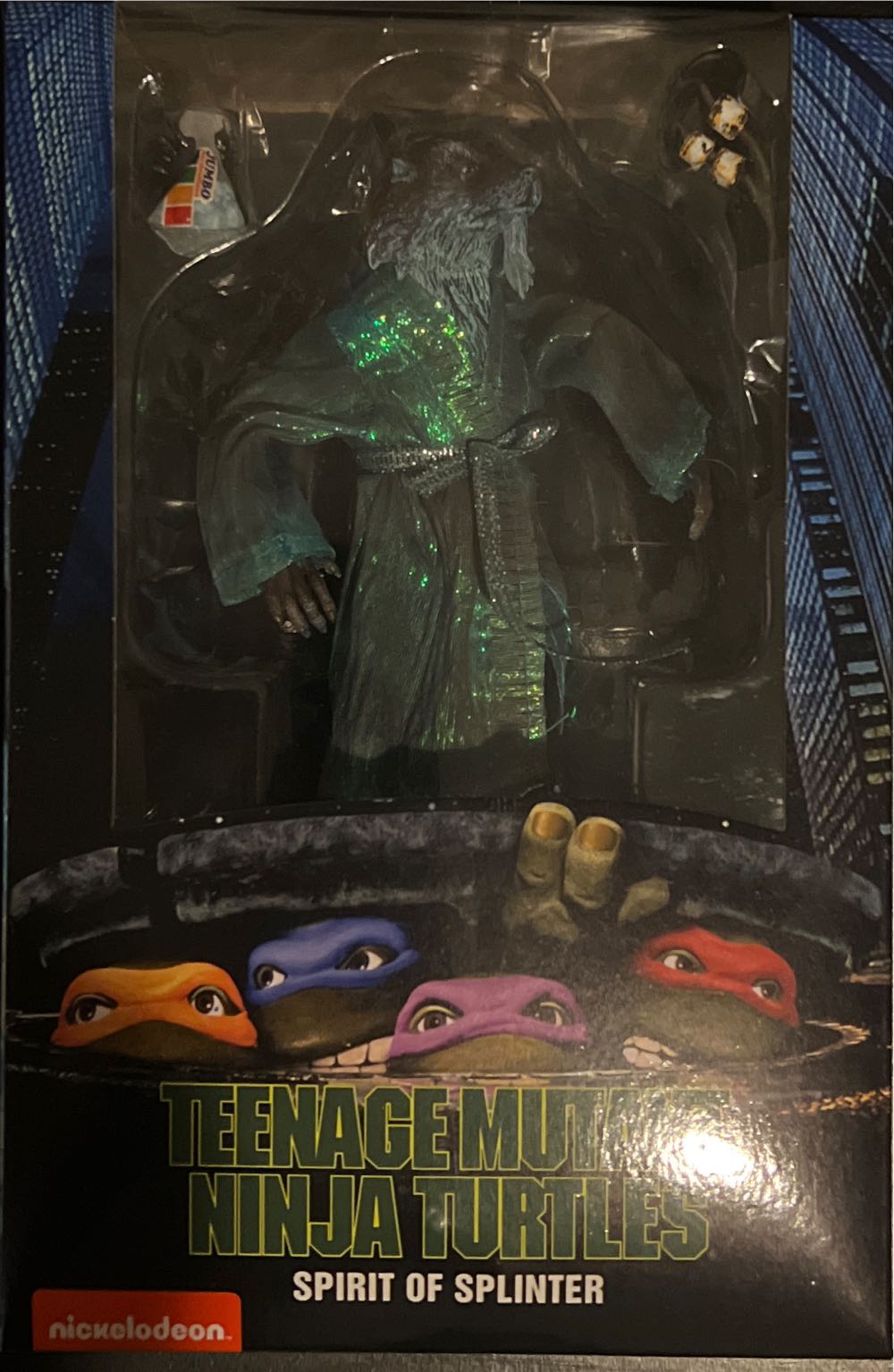 Spirit Of Splinter - NECA, Inc. (Teenage Mutant Ninja Turtles: The Movie) action figure collectible [Barcode 634482541135] - Main Image 3