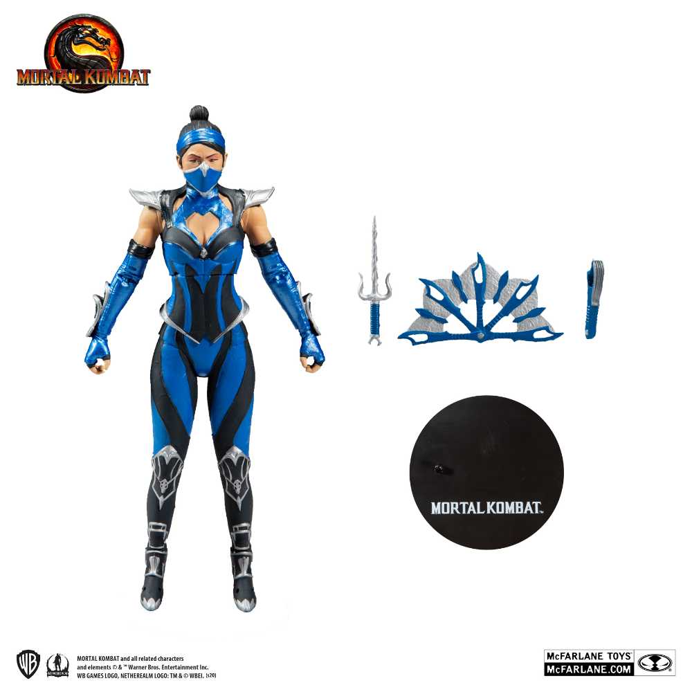 Kitana - Mortal Kombat (Mortal Kombat) action figure collectible [Barcode 787926110128] - Main Image 3