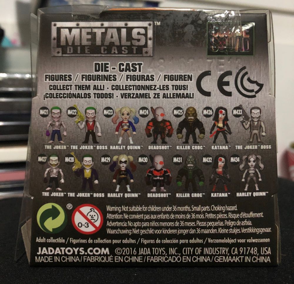 Harley Quinn - Suicide Squad V.2 - JADA TOYS, Inc. (DC Metal Die Cast SS) action figure collectible [Barcode 7898633980812] - Main Image 2