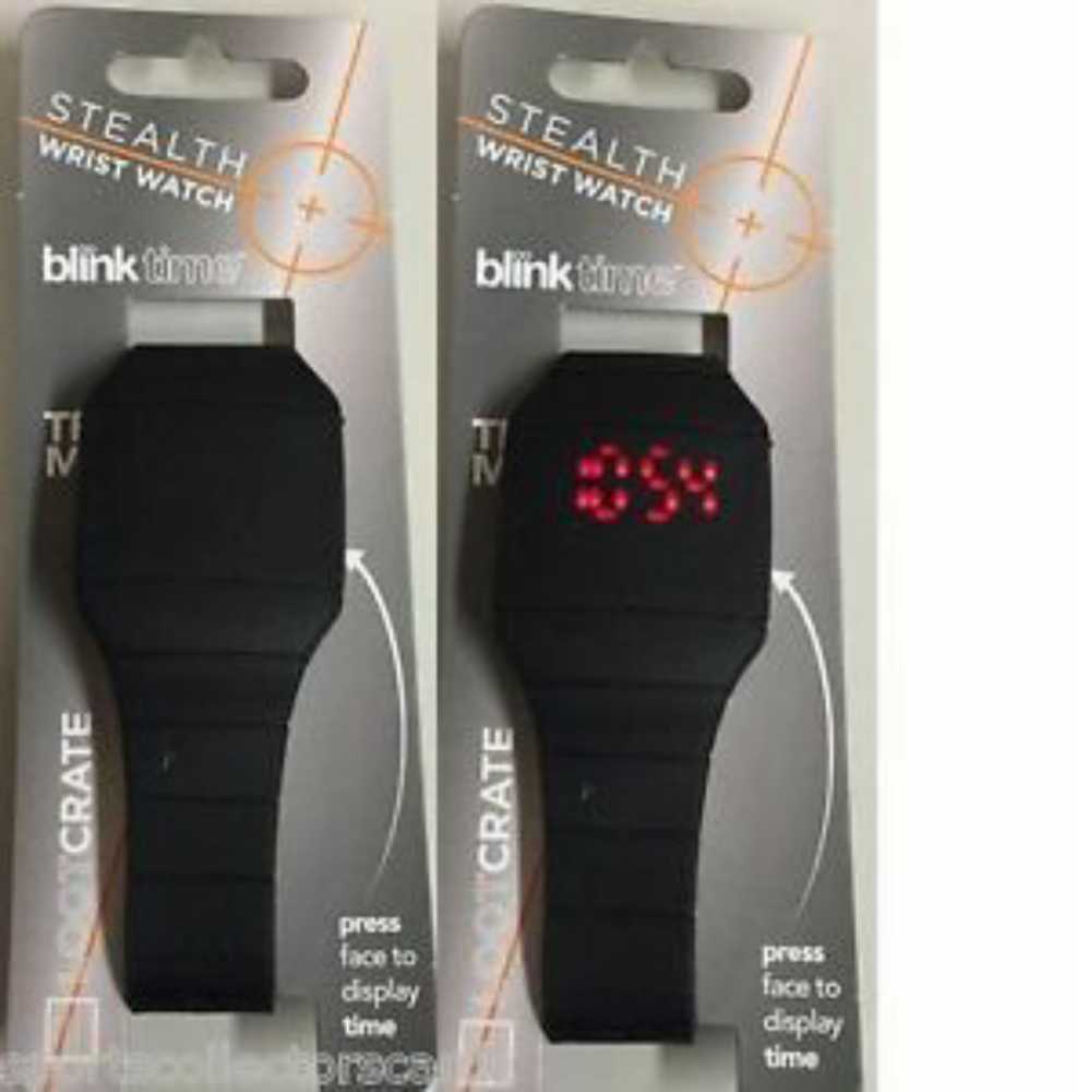 Blink Time Stealth Wrist Watch - 50 Fifty (HK) Ltd. (Blinktime) action figure collectible [Barcode 849788001447] - Main Image 2