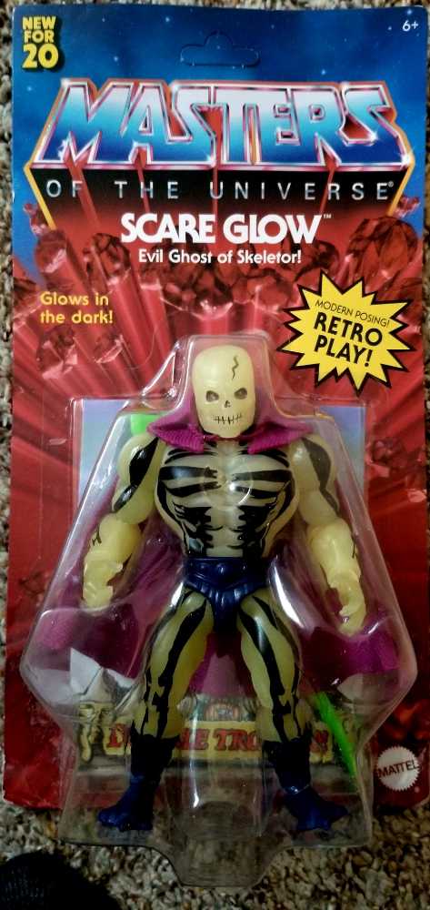 Scare Glow - Mattel (Masters Of The Universe - Origins) action figure collectible [Barcode 887961875393] - Main Image 2