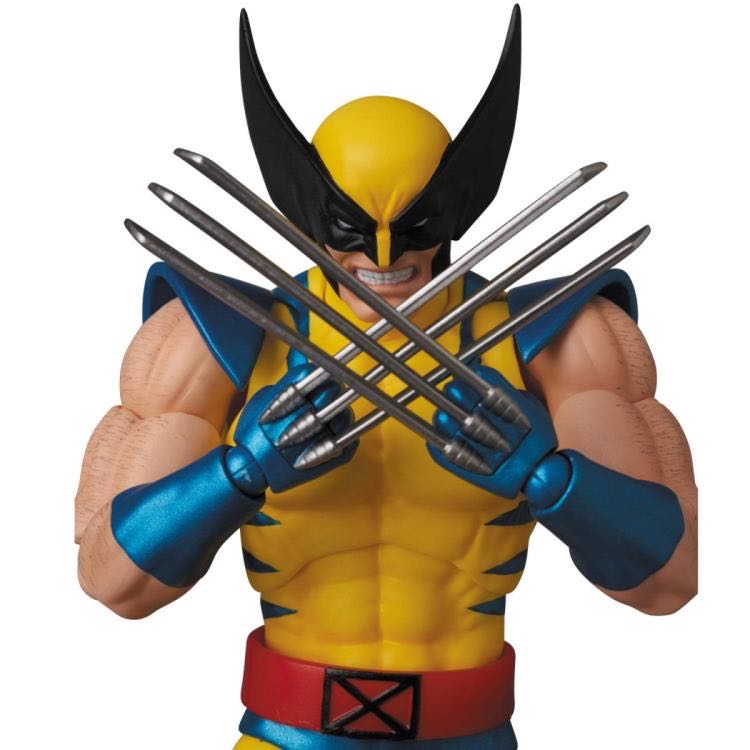 Mafex No.096 Wolverine (Tiger Stripe) - Medicom (X-Men) action figure collectible [Barcode 4530956470962] - Main Image 4