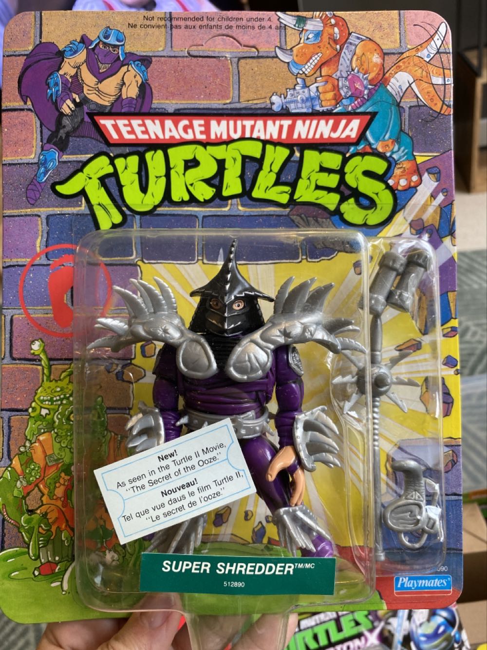 Super Shredder - Playmates Toys (Teenage Mutant Ninjaturtles) action figure collectible [Barcode 043377500094] - Main Image 2