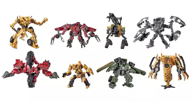 Devastator - Long Haul, Mixmaster, Scrapper, Skipjack, Scavenger, Overload, Hightower, Scrapmetal - Hasbro (Combiner) action figure collectible [Barcode 5010993742974] - Main Image 3