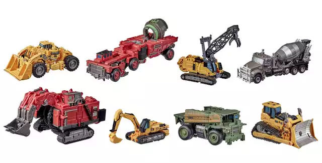 Devastator - Long Haul, Mixmaster, Scrapper, Skipjack, Scavenger, Overload, Hightower, Scrapmetal - Hasbro (Combiner) action figure collectible [Barcode 5010993742974] - Main Image 4