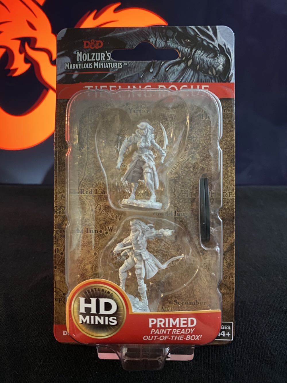 Tiefling Rogue (Female) - Nolzur’s (Heroes) action figure collectible - Main Image 1