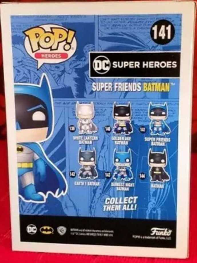 Funko POP!#141 Super Friends Batman - Funko (DC Super Heroes) action figure collectible [Barcode 889698114936] - Main Image 2