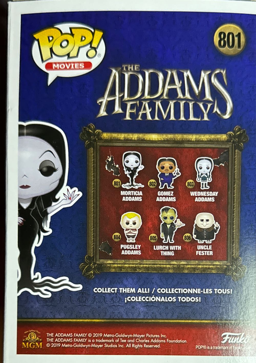 Morticia Addams - Funko (The Addams Family) action figure collectible [Barcode 889698426121] - Main Image 2
