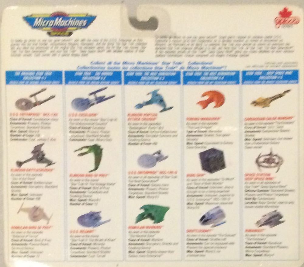 Micro Machine Star Trek The Next Generation - Micro Machines (Star Trek TNG) action figure collectible - Main Image 2