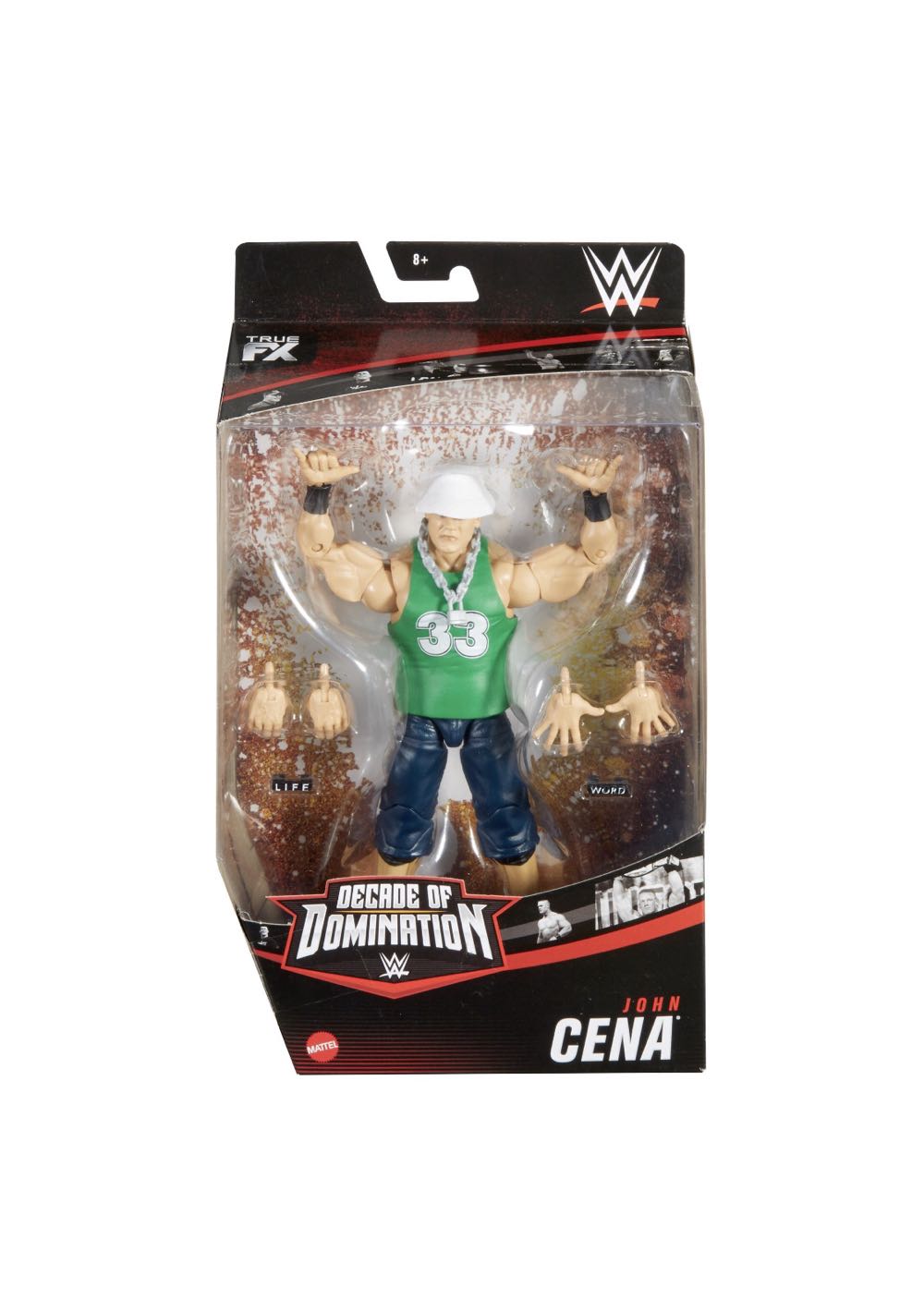 John Cena Decade Of Domination - Mattel Wwe (Decade Of Domination) action figure collectible [Barcode 887961906516] - Main Image 4