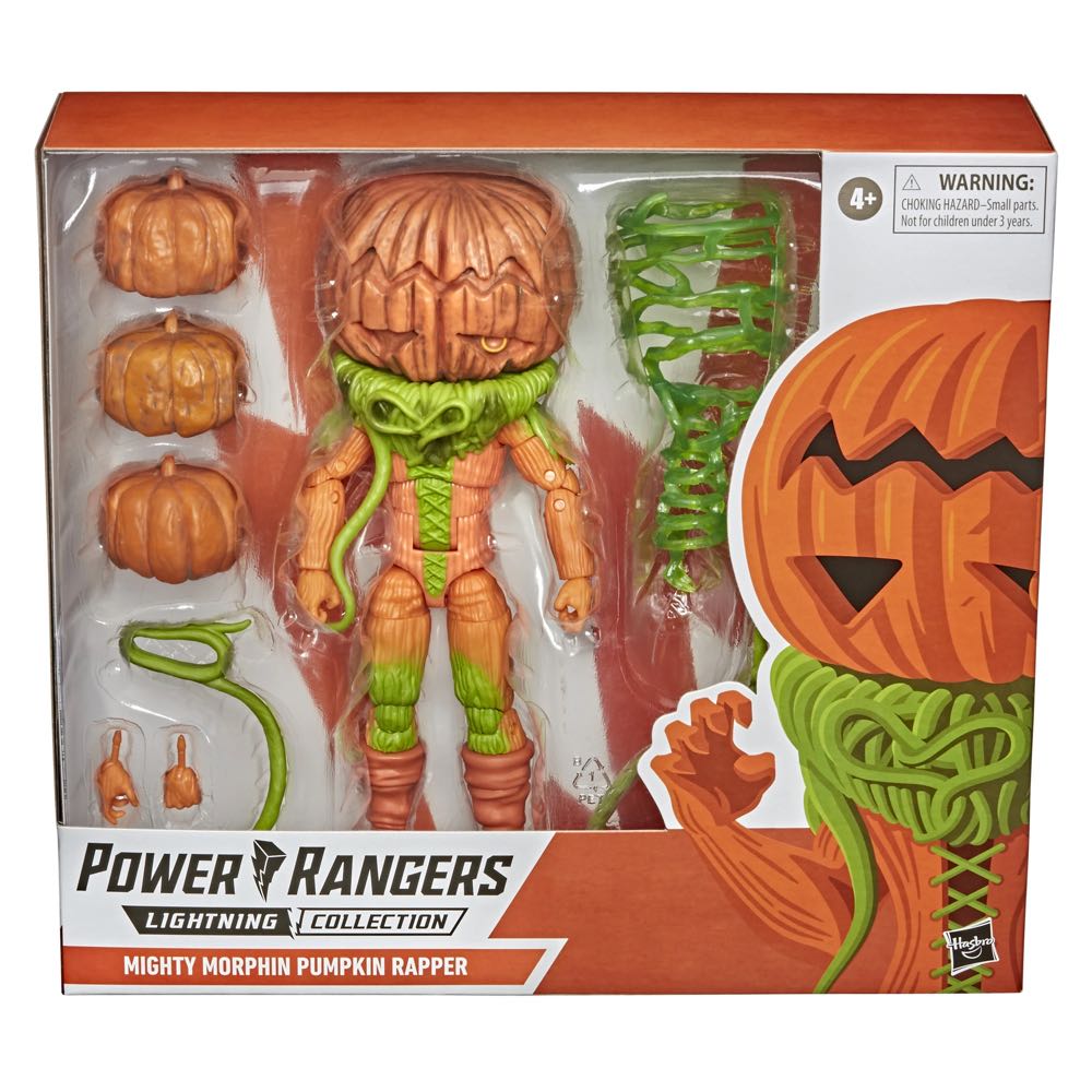 Mighty Morphin Power Rangers Lightning Collection Pumpkin Rapper - Hasbro (Power Rangers Lightning Collection) action figure collectible [Barcode 5010993775682] - Main Image 2